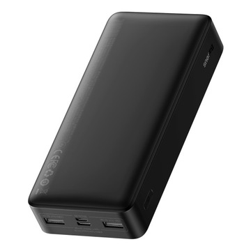 BASEUS POWER BANK 20000 мАч POWERBANK 15 Вт PD 3X USB-C КАБЕЛЬ USB-C TYPE-C 3A