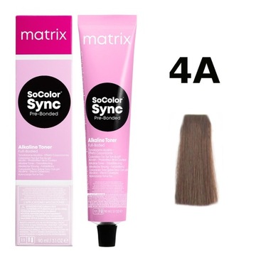 Matrix Socolor Sync Pre-bonded farba 4A