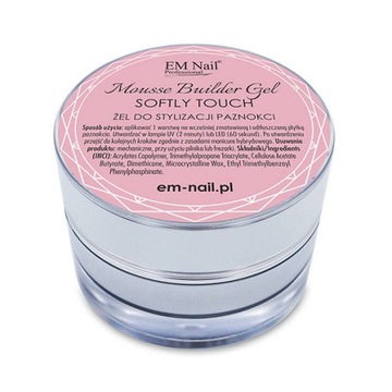 EM Nail Mousse Строительный гель Softly Touch 50 мл