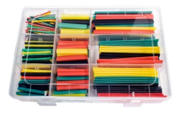 БОЛЬШОЙ НАБОР ТРУБОК ТЕРМОУСАДОЧНЫЕ ТРУБКИ РУБАШКИ РАЗМЕРЫ ЦВЕТА 328 ШТ.