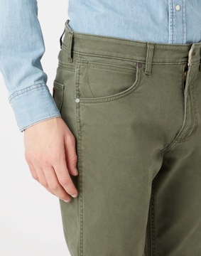 WRANGLER GREENSBORO MĘSKIE SPODNIE JEANS PROSTE