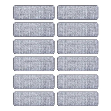 zr-Replacement Mop Pad Cloth Kitchen Floor Rag 12pcs