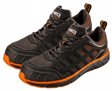 NEO ЗАЩИТНЫЕ, ДЫШАЩИЕ РАБОЧИЕ БОТИНКИ S1 STEEL TOE 200J 82-095, размер 44