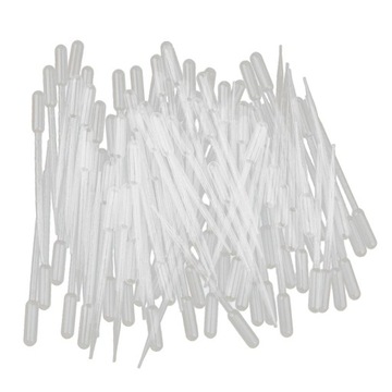 100 szt. 5 ml plastikowych pipet transferowych z podziałką 5 ml