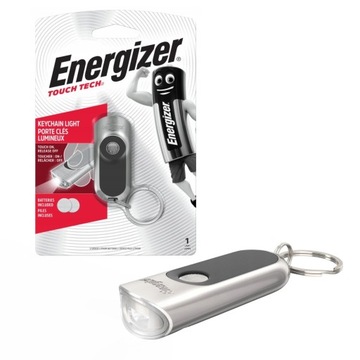 MINIATUROWA LATARKA ENERGIZER 20 LM BRYLOK SZARA NA DOTYK LED