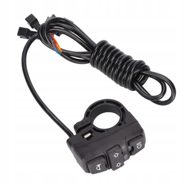 DK336 ПЕРЕКЛЮЧАТЕЛЬ НА РУЛЕ МОТОЦИКЛА 3 В 1