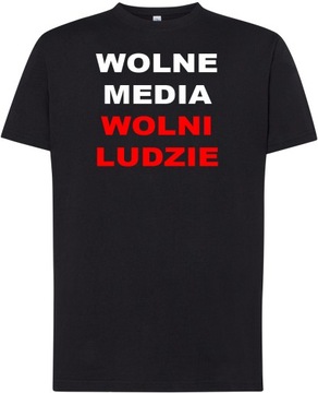 KOSZULKA WOLNE MEDIA WOLNI LUDZIE XXL