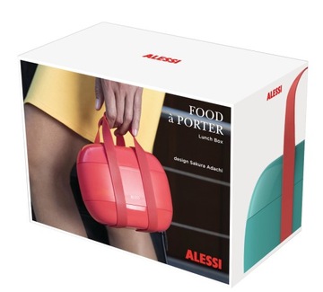 Элегантный набор ланч-боксов Alessi, 5 предметов.