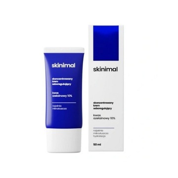 Skinimal Krem seboregulujący kwas azelainowy 10%