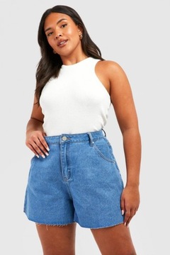 BOOHOO PLUS SPODENKI JEANSOWE 6XL