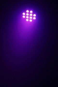 Светодиод PAR64 12 x 10 Вт RGB с дистанционным управлением и DMX BeamZ