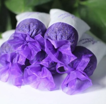 СУШЕНАЯ ЛАВАНДОВАЯ СУМОЧКА ДЛЯ УДАЛЕНИЯ МОЛИ ГАРДЕРОБ НАБОР ИЗ 5 ШТ.