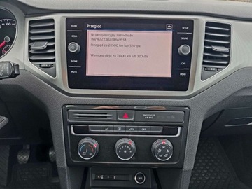 Volkswagen Golf Sportsvan Sportsvan Facelifting 1.0 TSI 110KM 2018 Volkswagen Golf Sportsvan 1.0TSI 110KM Trendline Bezwypadkowy Serwisowany, zdjęcie 13