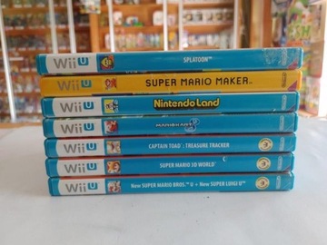 NINTENDO WII U 32 ГБ + ГЕЙМПАД + 7 ИГР (В ТОМ ЧИСЛЕ 4 МАРИО)
