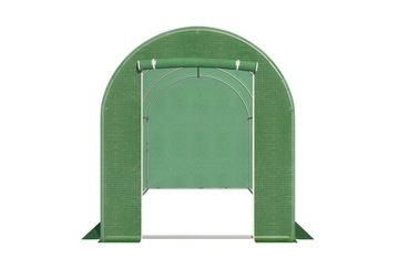 САДОВЫЙ ТУННЕЛЬ ТЕПЛИЦА МОСКИТНАЯ СЕТКА 3х2х2м 6 БОЛЬШИХ ОКОН с москитной сеткой