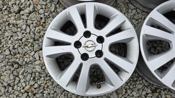4× DISK HLINÍK OPEL OE ASTRA II 6.0" X 16" 5X110 ET 49
