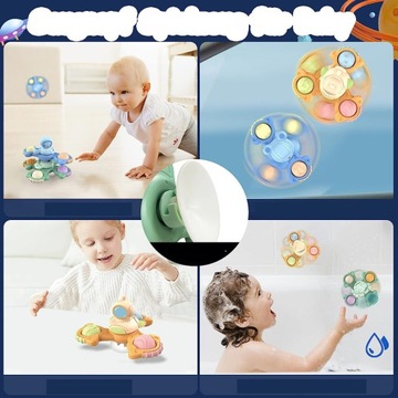СПИННЕР НА ПРИСОСЕ СЕНСОРНЫЕ ИГРУШКИ ДЛЯ ДЕТЕЙ