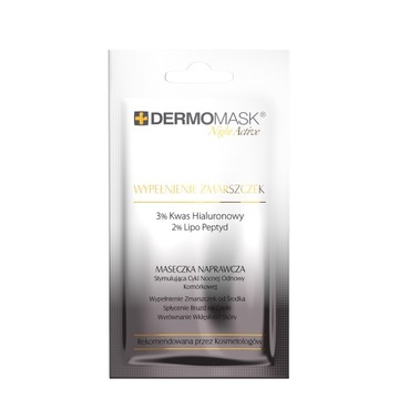 L'biotica Dermomask Night Active Wypełnienie Zmarszczek 12 ml maseczka