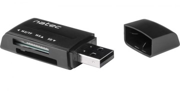 NATEC MINI ANT 3 ЧЕРНЫЙ SDHC, MMC, M2, MICROSD