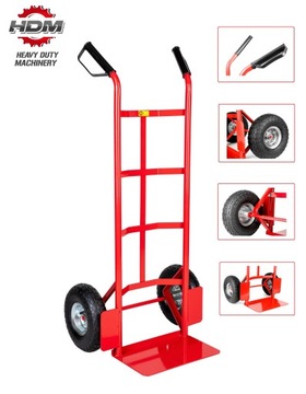 Wózek transportowy magazynowy PK młynarka 250kg HD Mocny solidny pompowane