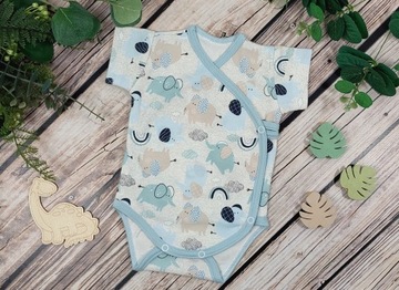 БОДИ КОНВЕРТ С КОРОТКИМИ РУКАВАМИ 62 elefant /78/