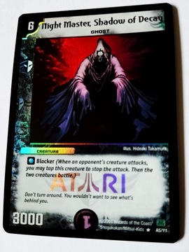 PROMO DUEL MASTERS - NIGHT MASTER.. - ATARI !