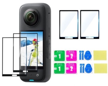 Tvrzené sklo Insta360 X5 Sada 2 ks Ochrana obrazovky Enduro Sport