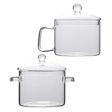 Кастрюли Style 22x18x16см R7RC из прозрачного стекла