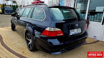 BMW Seria 5 E60 Sedan 2.5 525i 218KM 2006 BMW Seria 5 Zarejestrowany kombi bogata wersja gaz LPG 2.5 BenzynaLPG, zdjęcie 3
