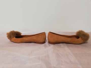 Балетки Zara Basic, размер 35, длина 23 см.