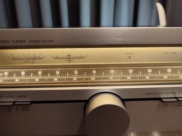 KENWOOD KT-815 красивый ВИНТАЖНЫЙ тюнер (1979-80 гг.)