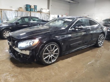Mercedes Klasa S W222 2019 Mercedes-Benz Klasa S S560 4Matic Coupe, od ubezpieczalni 4.0 Benzyna 463KM, zdjęcie 5