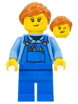 Lego City dozorczyni (pani konserwator) cty1348