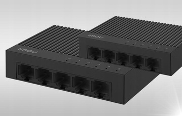 Switch Imou 5-portowy SF105C plastikowa obudowa 100Mbps
