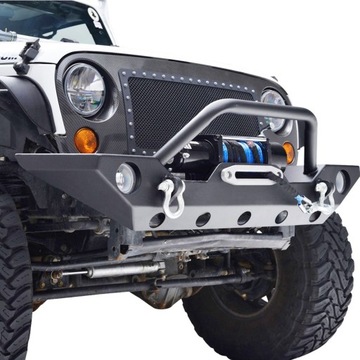 Zderzak przedni stalowy Alaska Wrangler JK 07-18