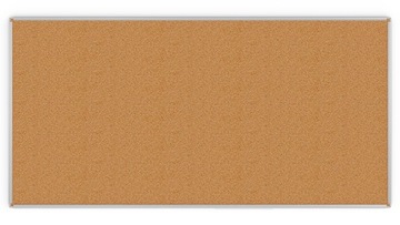 Пробковая доска 200х100, алюминиевый каркас + штыри