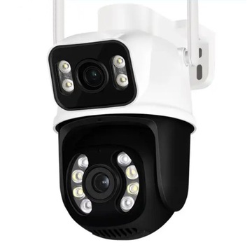 KAMERA PODWÓJNA OBROTOWA ZEWNĘTRZNA IP WIFI 6MPX