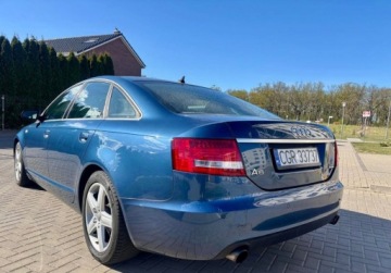 Audi A6 C6 Limousine 3.2 V6 FSI 255KM 2005 Audi A6 Limousine zarejestrowany QuattroBenzynaBEZWYPADKOWY Oryginalny Za, zdjęcie 21