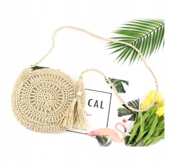 СУМКА ИЗ СОЛОМЫ ИЗ РОТАНГА