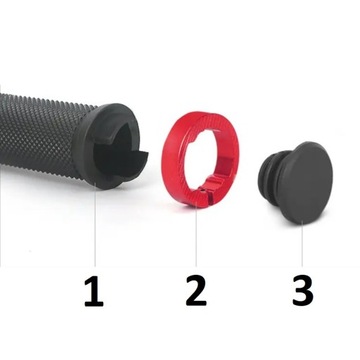 РУЧКИ GRIP GRIP РУЧКИ ДЛЯ ВЕЛОСИПЕДА УНИВЕРСАЛЬНЫЕ ПРОТИВОСКОЛЬЗЯЩИЕ НА ВИНТАХ MTB