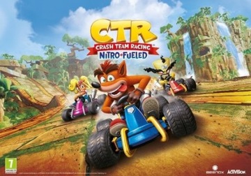 CRASH TEAM RACING NITRO FUELED XONE НОВЫЙ