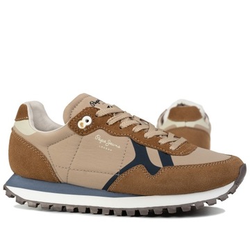 Buty smeakersy męskie Pepe Jeans BRIT-ON PRINTS PMS40017859