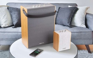 ДИНАМИК BLUETOOTH 8 ДЮЙМОВ, 40 ВТ, ВИНТАЖНАЯ ДОПОЛНИТЕЛЬНАЯ АККУМУЛЯТОРНАЯ БАТАРЕЯ