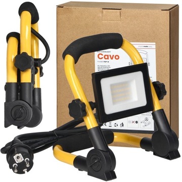 HALOGEN LED PRZENOŚNY ROBOCZY 30W + STATYW + KABEL