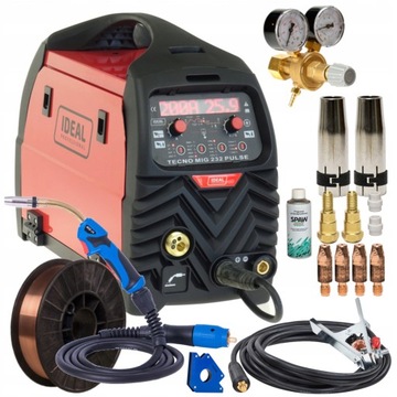 IDEAL TECNO MIG 232 PULS, SYNERGIA, LUTOSPAWANIE