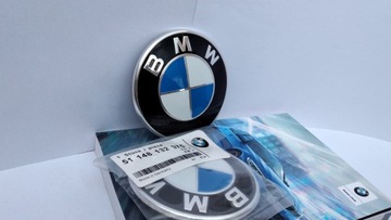 ZNAK ZNAKY LOGO NOVÝ BMW E60 82MM VYSOKÁ JAKOST