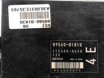 JEDNOTKA MOTORU SUBARU JE IV 89560-B1810 1.0 69KM ŘÍZENÍ MODUL