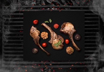 МНОГОРАЗОВОЙ КОВРИК ТЕФЛОНОВЫЙ ДЛЯ ГРИЛЯ, 5 шт, для ВЫПЕЧКИ, БОЛЬШОЙ