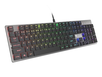 Klawiatura Genesis Thor 420 RGB Blue Switch Slim