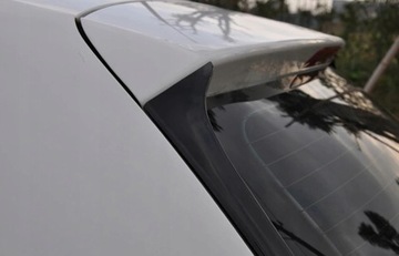 Owiewki lotka tylnej szyby side wing Golf VII 7 GTI look czarny połysk ABS